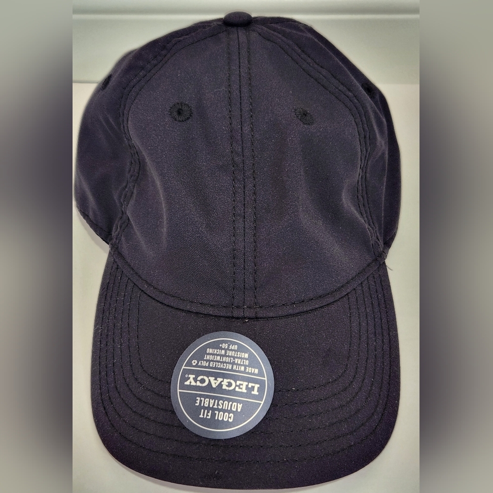 Legacy Cool Fit Adjustable Black Cap NWOT